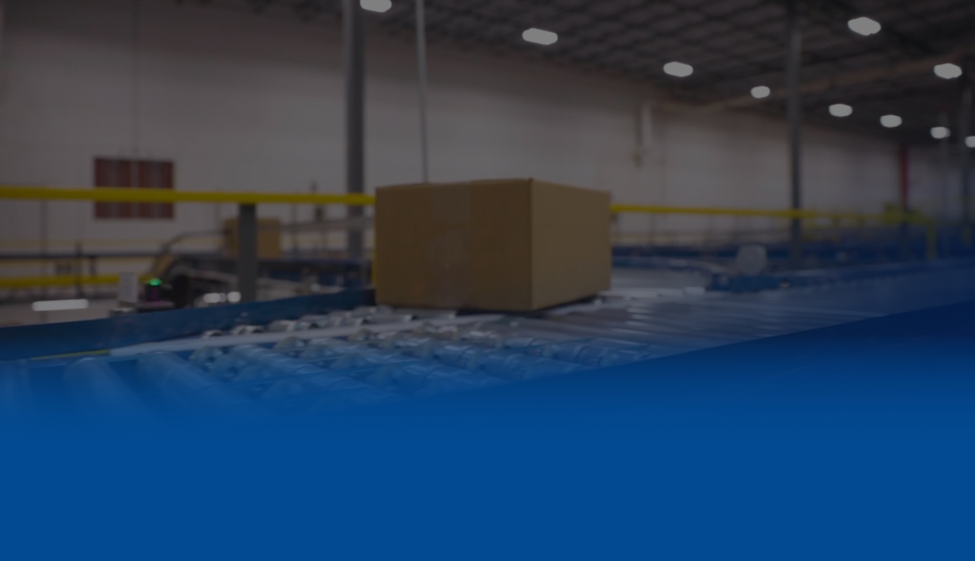 Order Fulfillment Conveyor Background