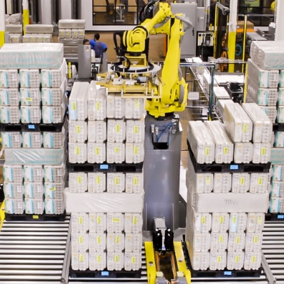 Robotic Palletizer Large Workload