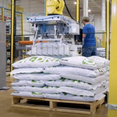 Robotic Bag Palletizer