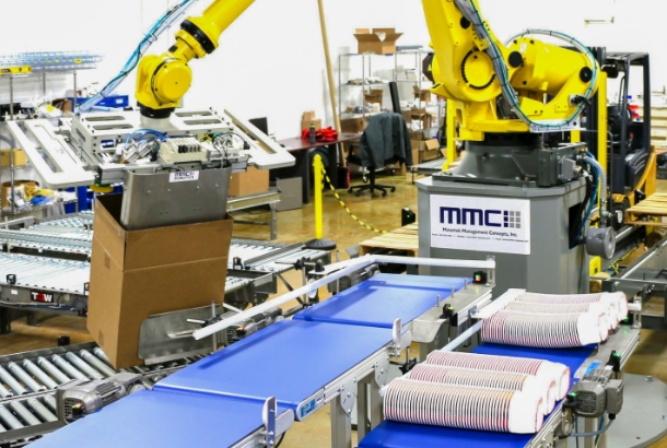 Pick, Place & Palletize with MMCI Robotic Palletizers