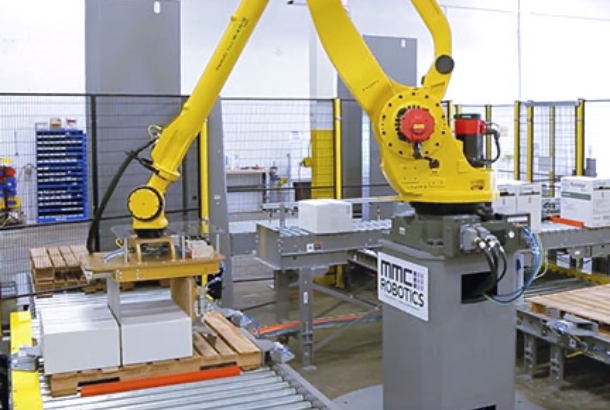 Robotic Chemical Case Palletizer