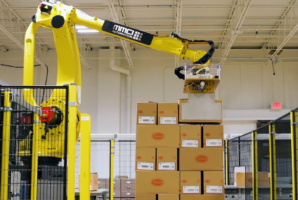 Robotic Food Case Palletizer