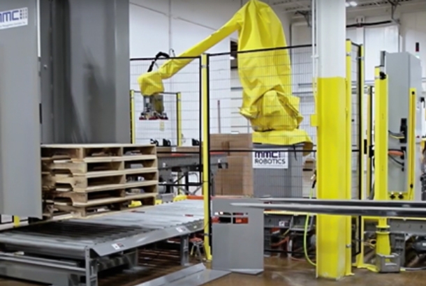 Robotic Palletizing Cell Complete Automation