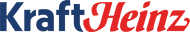 Linked logo of blue and red rext reading Kraft Heinz