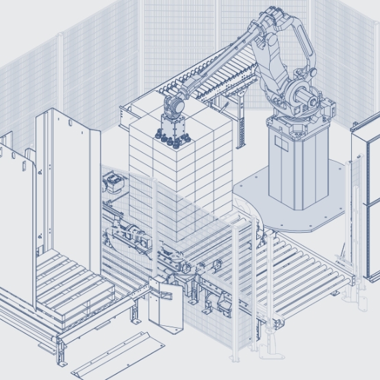 Automated Pallet Dispensing Diagram