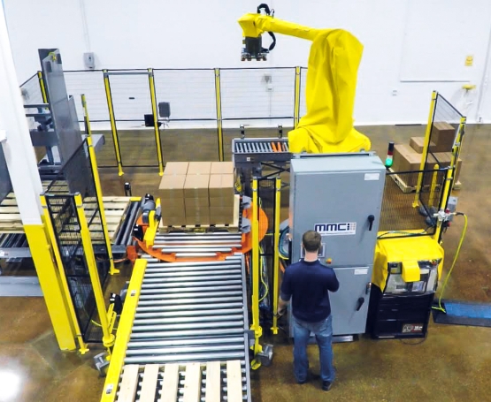 Frozen Food Robotic Palletizing Cell