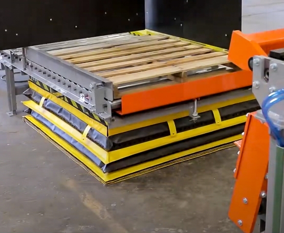 Semi-Automated Pallet Dispenser