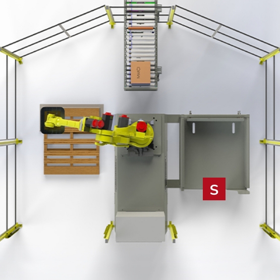 QSP-100S Robotic Palletizer