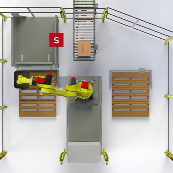 QSP-200S Robotic Palletizer